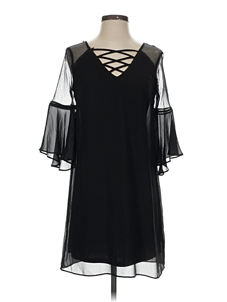 Pre-owned A. Byer Cocktail Dress In Black