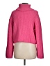 Universal Thread Solid Pink Turtleneck Sweater Size M - photo 2