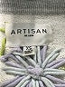 Artisan De Luxe Floral Gray Sweatshirt Size XS - photo 7