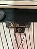 dalia 100% Polyester Stripes Ivory Long Sleeve Blouse Size L - photo 6
