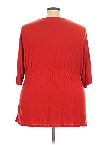 Kiyonna 3/4 Sleeve Blouse (view 2)