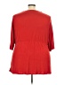 Kiyonna Red 3/4 Sleeve Blouse Size 30 - 32 Plus - photo 2