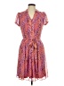 MSK 100% Polyester Paisley Purple Casual Dress Size 10 (petite) - photo 1