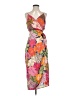 Assorted Brands Tropical Pink Cocktail Dress Size 1 (estimated) - photo 1