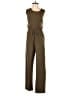 Natural Reflections Solid Brown Green Jumpsuit Size S - photo 1