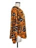 Wrangler Retro Print Orange Pullover Sweater Size M - photo 4