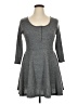 Cloud Chaser Solid Gray Casual Dress Size XL - photo 1