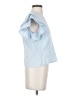 Drew 100% Cotton Blue Short Sleeve Top Size XS - photo 4