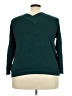 City Chic Teal Pullover Sweater Size 20 Plus (L) - photo 2