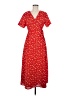 Shein 100% Polyester Hearts Red Casual Dress Size 6 - photo 1