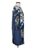 Tibi 100% Silk Graphic Blue Cocktail Dress Size 4 - photo 4