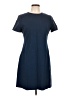 Theory Solid Blue Casual Dress Size 12 - photo 1
