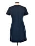 Theory Solid Blue Casual Dress Size 12 - photo 2