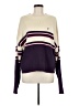 Urban Outfitters Color Block Purple Pullover Sweater Size M - photo 1
