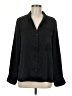 La Senza 100% Polyester Black Long Sleeve Blouse Size M - photo 1