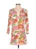 Unbranded 100% Cotton Orange 3/4 Sleeve Blouse Size S - photo 1