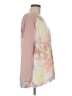 LOGO by Lori Goldstein 100% Cotton Tie-dye Pink Pullover Sweater Size M - photo 4