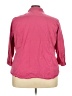 Riders Pink 3/4 Sleeve Button-Down Shirt Size 3X - photo 2