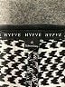 Hyfve 100% Polyester Houndstooth Black Shorts Size S - photo 3