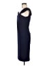 Vince Camuto 100% Polyester Solid Blue Cocktail Dress Size 8 - photo 5