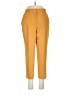 Topshop Solid Yellow Dress Pants Size 6 - photo 1