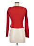 Pink Rose Red Long Sleeve Top Size M - photo 2