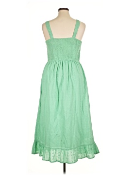 slim fit dress slacks Miss Circle Women Ulissa Light Green Square Neck Jacquard Textured High Slit Maxi Dress main image 0
