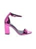 Madden Girl Color Block Pink Purple Sandals Size 5 1/2 - photo 1