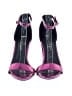 Madden Girl Color Block Pink Purple Sandals Size 5 1/2 - photo 2