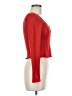Pink Rose Red Long Sleeve Top Size M - photo 4