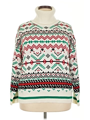 Tint & Shadow Pullover Sweater (view 1)