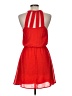Dee Elle Solid Red Casual Dress Size M - photo 2