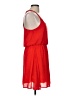 Dee Elle Solid Red Casual Dress Size M - photo 4