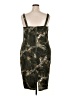 Forever 21 Plus Camo Brown Cocktail Dress Size 2X - photo 2