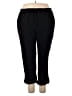 H&M Solid Black Casual Pants Size XXL - photo 1
