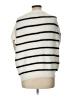 Shein 100% Polyester Stripes White Pullover Sweater Size L - photo 2