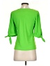 CeCe Green 3/4 Sleeve Top Size XS - photo 2