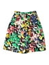 J.Crew 100% Polyester Print Green Casual Skirt Size 0 - photo 2