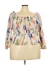 Sofia Jeans by Sofia Vergara Ivory 3/4 Sleeve Blouse Size 3X - photo 1