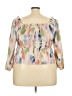 Sofia Jeans by Sofia Vergara Ivory 3/4 Sleeve Blouse Size 3X - photo 2