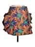 ASOS 100% Polyester Tropical Orange Casual Skirt Size 6 - photo 2