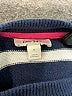 On 34th Stripes Blue Pullover Sweater Size S - photo 7