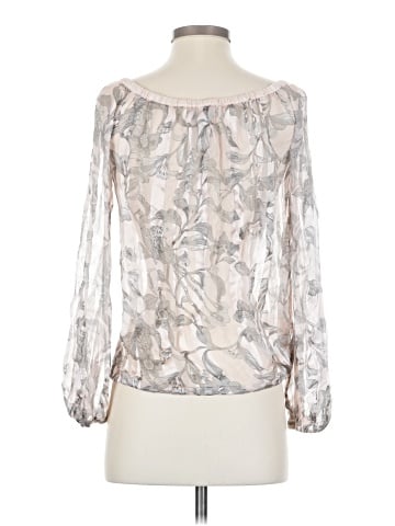 Arden B. 3/4 Sleeve Silk Top (view 2)