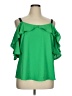 Gibson Latimer 100% Polyester Green Sleeveless Blouse Size XL - photo 1