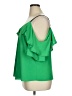 Gibson Latimer 100% Polyester Green Sleeveless Blouse Size XL - photo 5