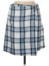Blue Rain Plaid Blue Casual Skirt Size M - photo 1