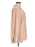 Nine West Tan Long Sleeve Blouse Size L - photo 4