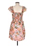 Saylor Floral Orange Cocktail Dress Size M - photo 2