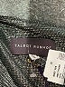Talbot Runhof Metallic Silver Cocktail Dress Size 32 waist - photo 7