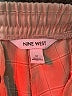 Nine West Plaid Gray Casual Pants Size M - photo 4